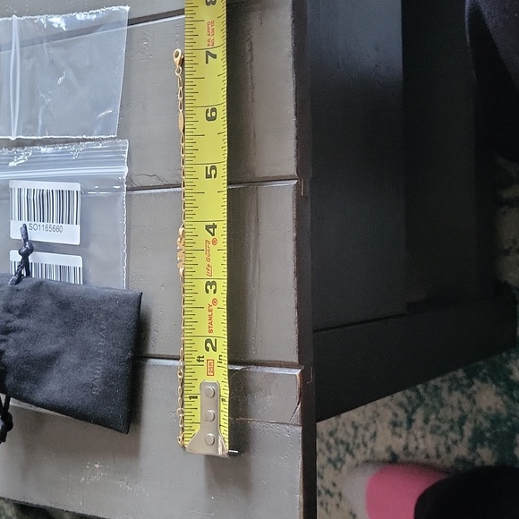 Brand new 18K Gold Mini Initial Custom Bracelet either for nns or snn - Picture 5 of 9